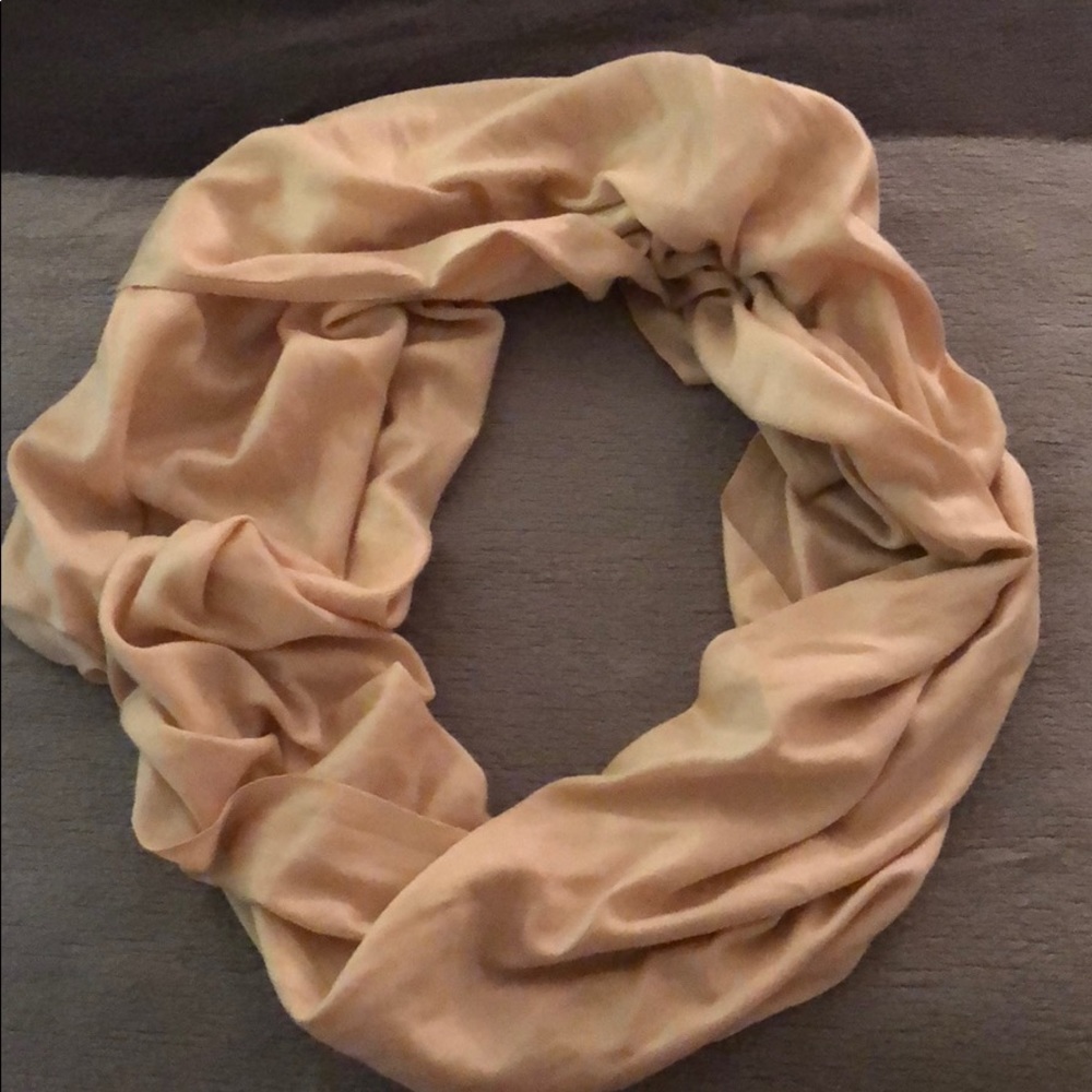Charlotte Russe Light Pink Infinity Scarf